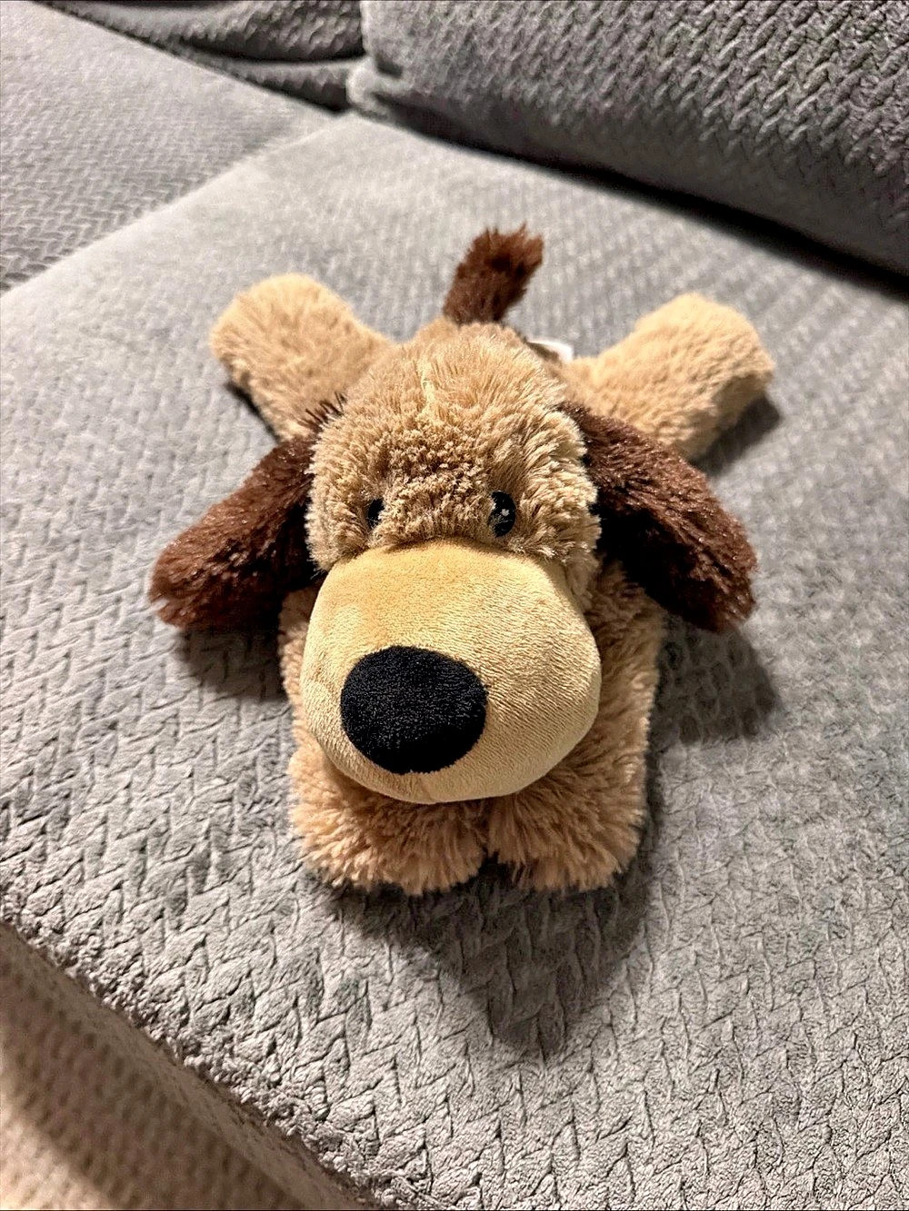Warmies Brown Dog Warmies Plush Stuffed Animal Brown & Tan